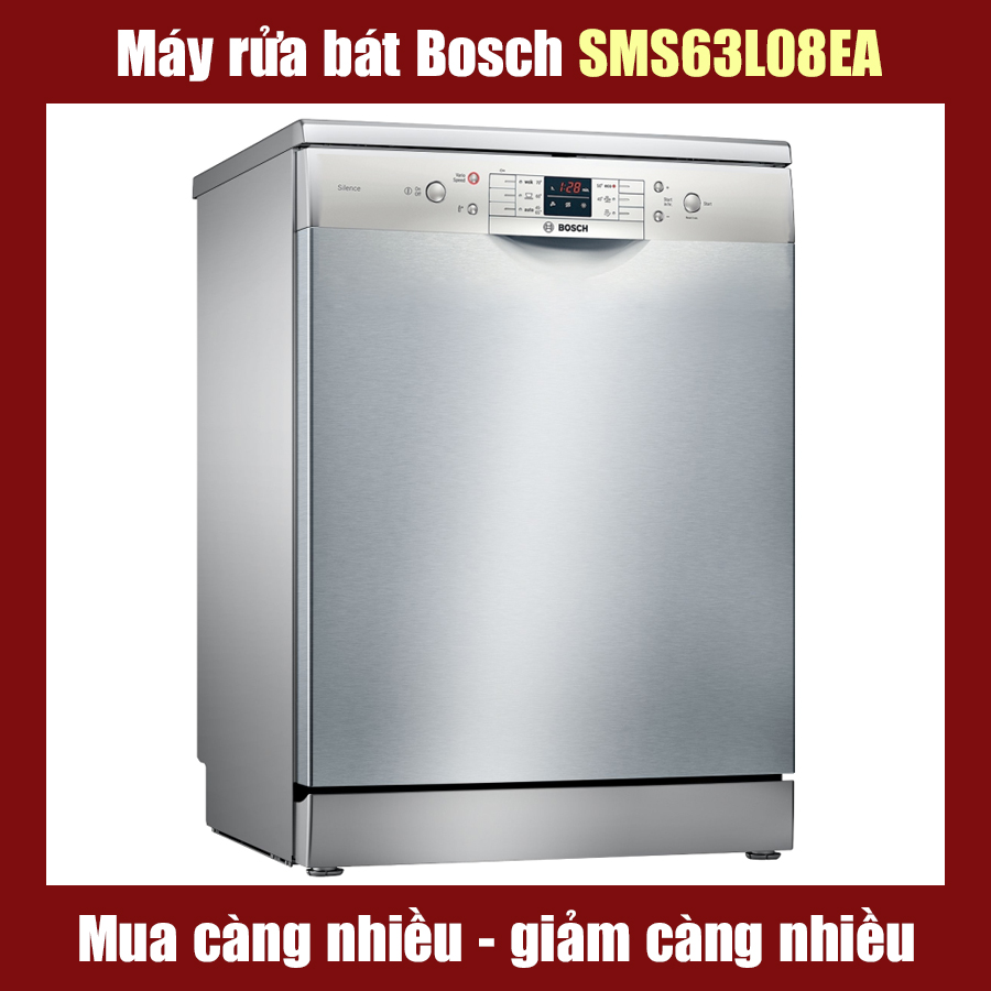 Máy rửa bát Bosch SMS63L08EA